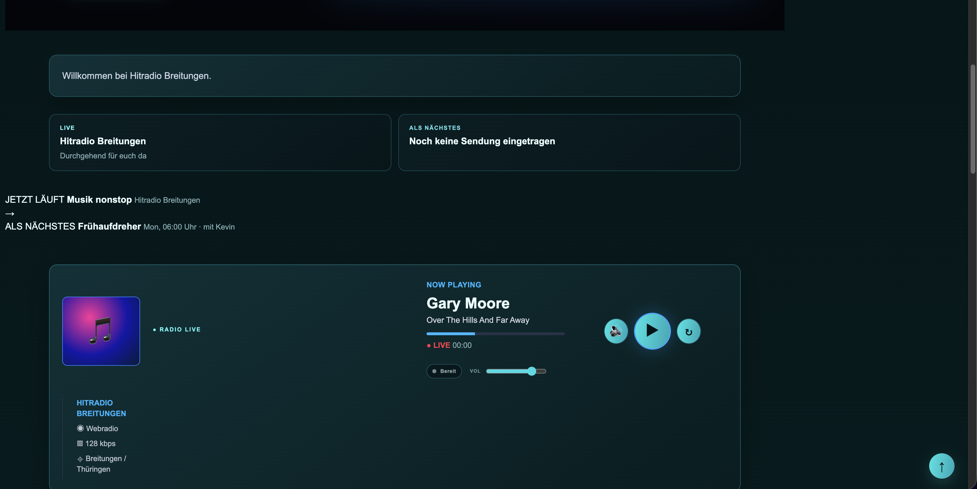 Webradio CMS